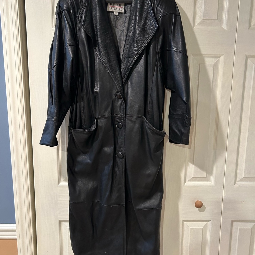 Pelle Studio Black Leather Jacket